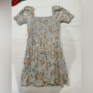 Aerie Floral Smocked Top